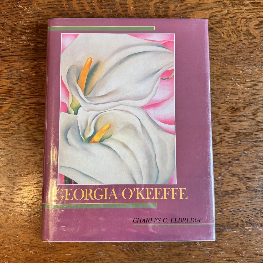 Georgia O’Keeffe Coffee Table Book by Charles c. Eldredge